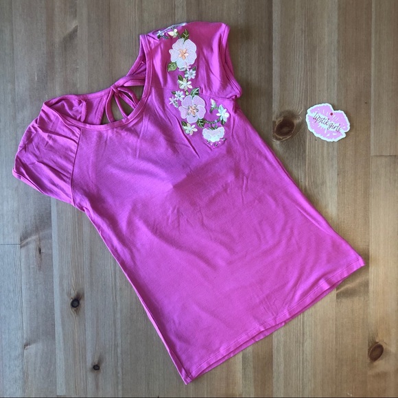 Lipstik Girls Matching Shirt and Short Set - Picture 2 of 9